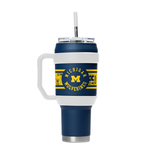 Michigan 40oz Stainless Steel Tumbler - Navy