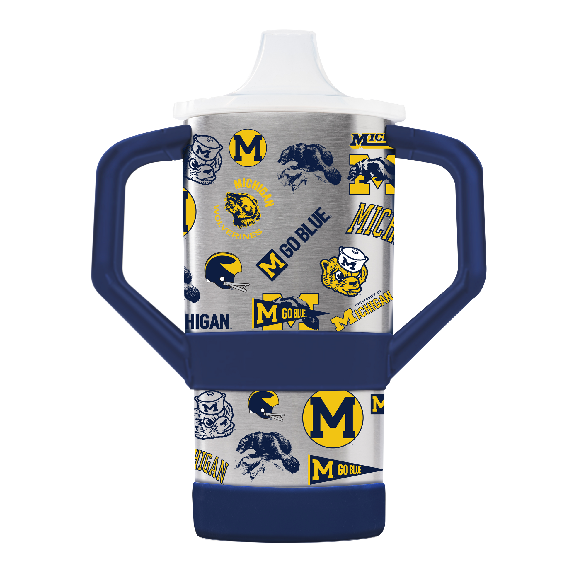 Michigan College Vault 8oz Sippy Cup Tumbler