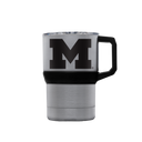 Michigan Laser Etched Jacket 2.0 Stainless Steel Can-Bottle Cooler