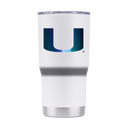 Miami 20oz White Prism Laser Etched Tumbler