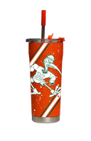 Miami College Vault Splatter Straw Tumbler
