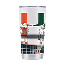 Miami 20oz Campus Icons Tumbler