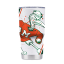 Miami College Vault Splatter 20oz Tumbler