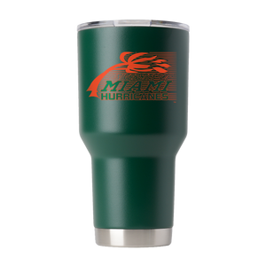 Miami Vault Collection 30oz Green Tumbler