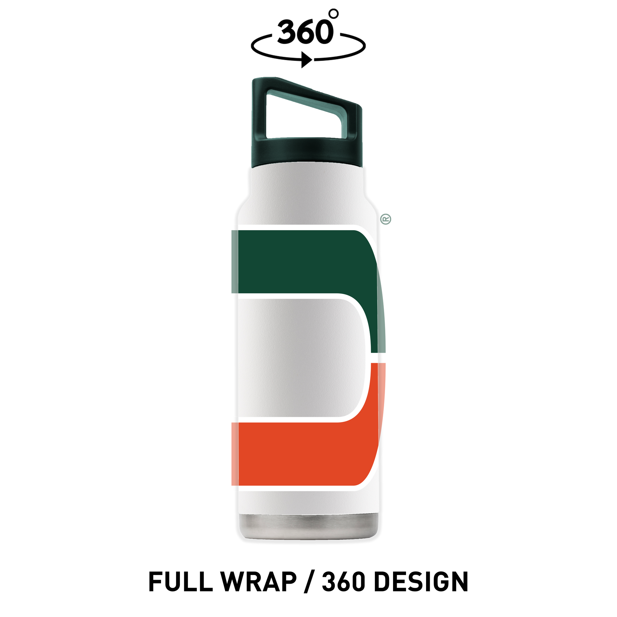 Miami 40oz White Bottle