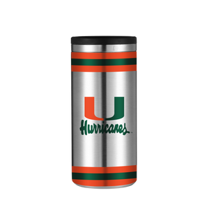 Miami Vault Collection Stainless Steel Skinny Can Koozie
