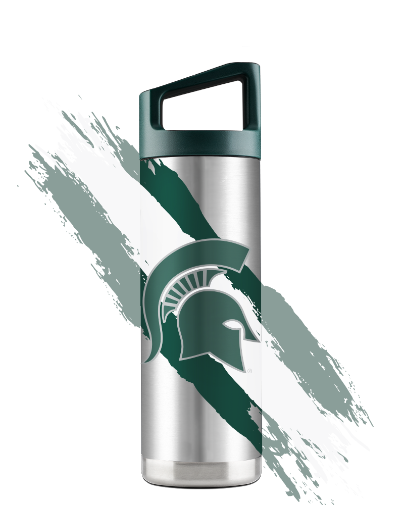 Michigan State 16oz Stainless Steel Bottle
