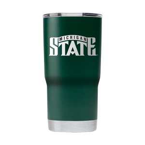 Michigan State College Vault 20oz Green Tumbler