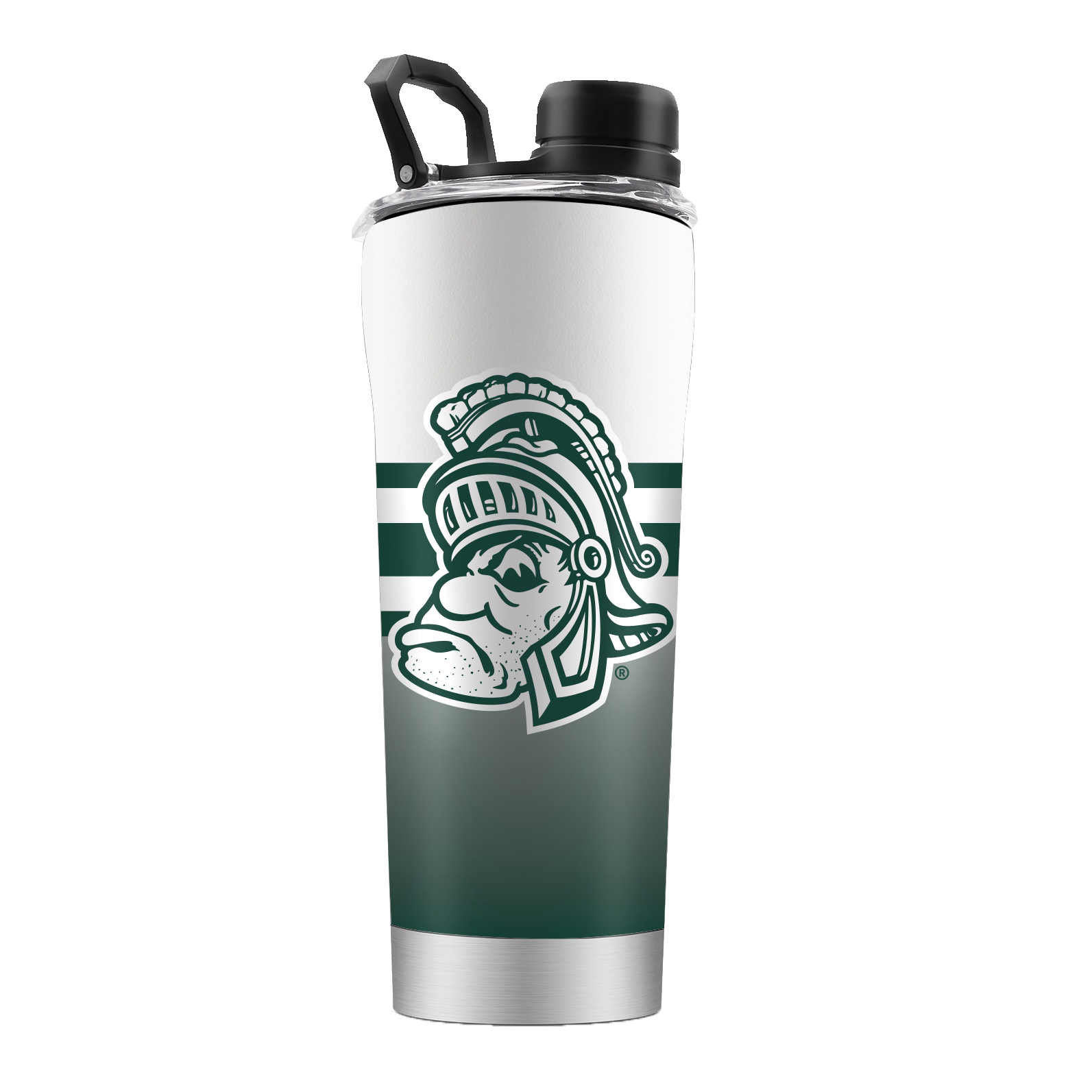 Michigan State College Vault Stainless Steel Shaker