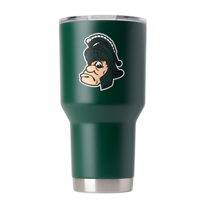 Michigan State College Vault 30oz Green Tumbler