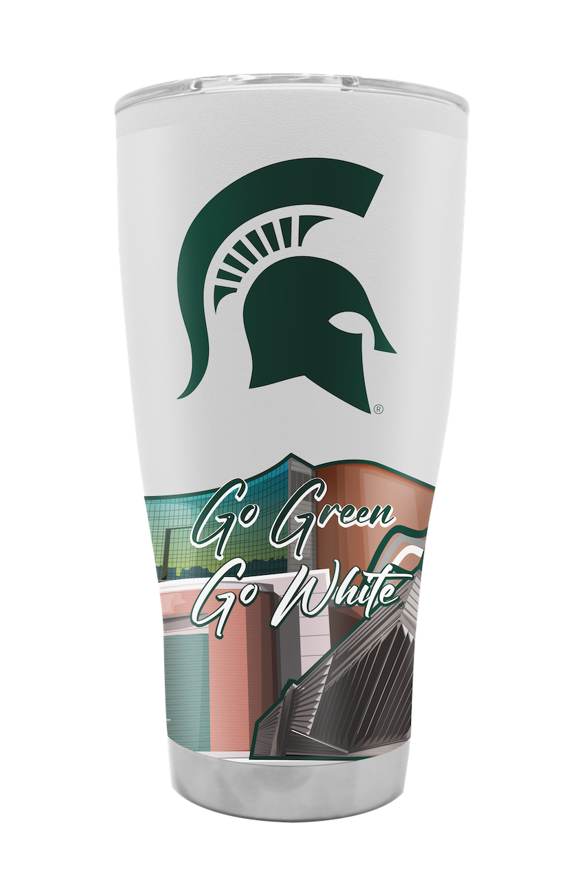 Michigan State 30oz Campus Icons Tumbler