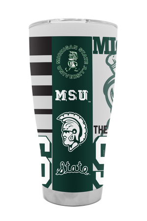 Michigan State College Vault 30oz Tumbler