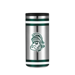 Michigan State Vault Collection Stainless Steel Skinny Can Koozie