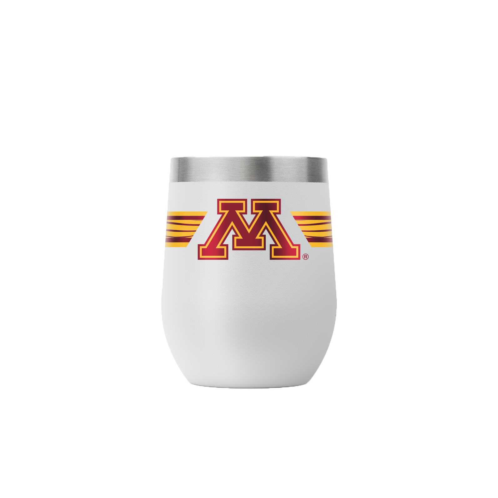 Minnesota 12oz Stemless Light Gray Tumbler