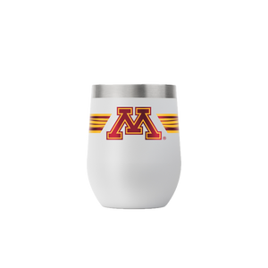 Minnesota 12oz Stemless Light Gray Tumbler