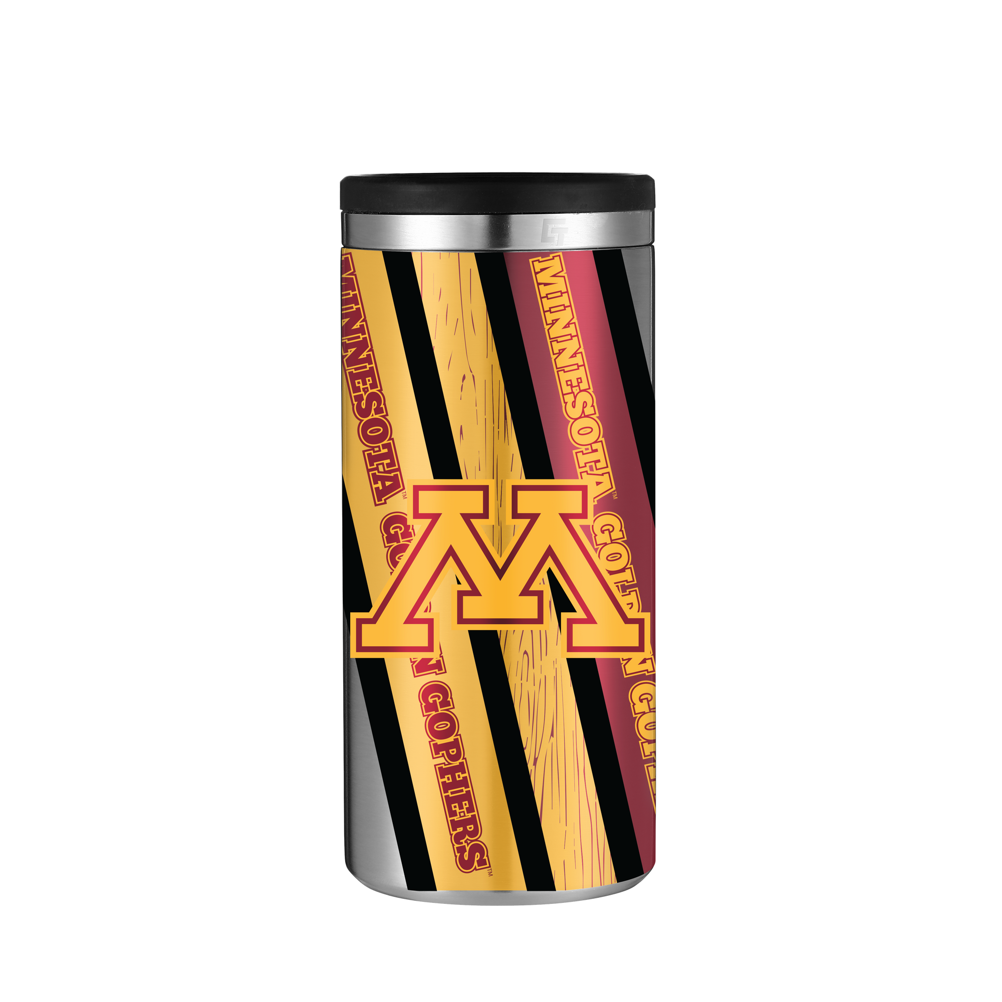 Minnesota Stainless Steel Skinny Can Koozie