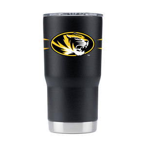 Missouri 20oz Black Stripe Tumbler