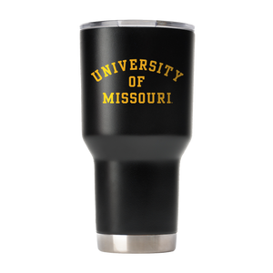 Missouri College Vault 30oz Black Tumbler