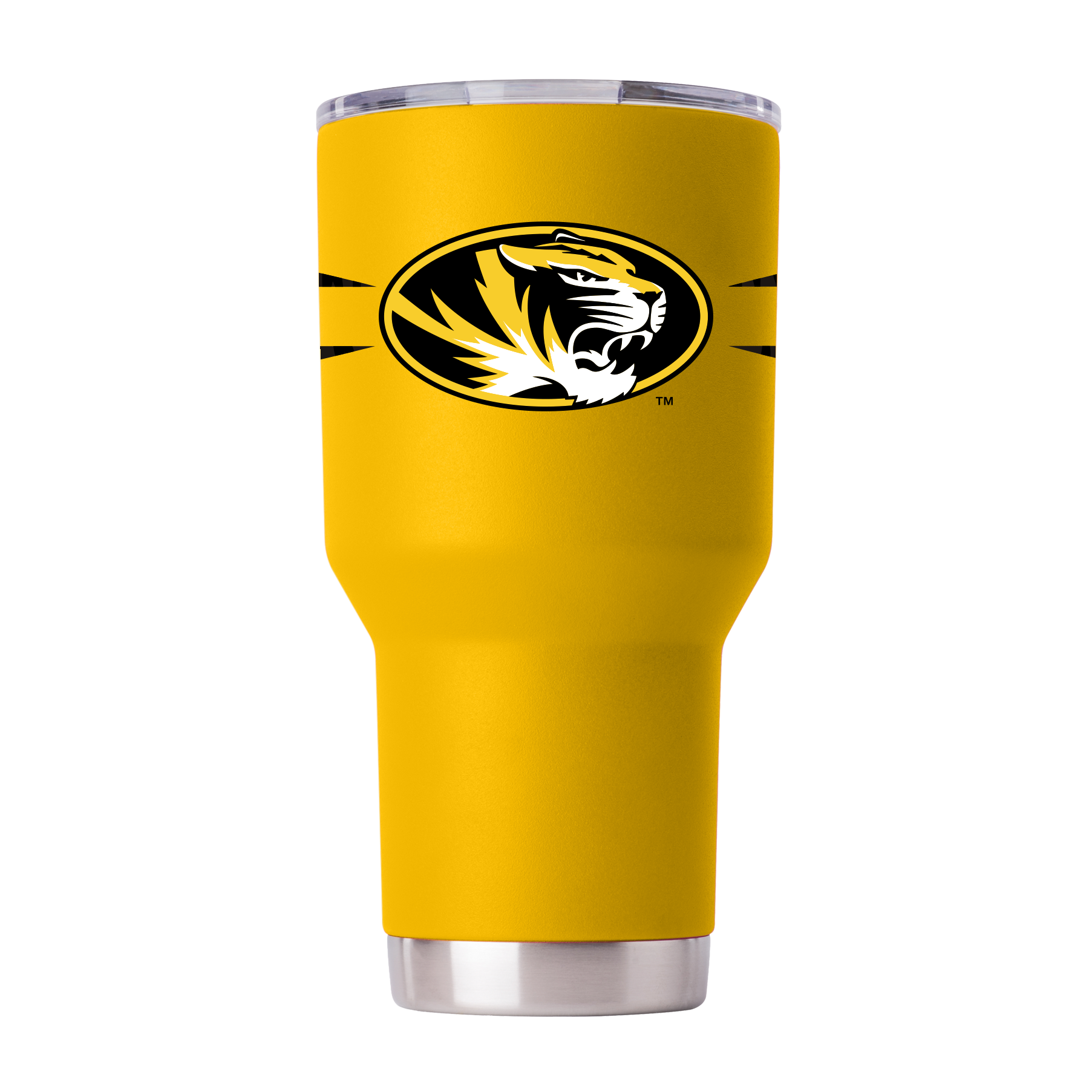 Missouri 30oz Yellow Stripe Tumbler