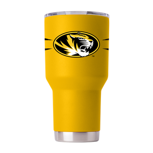 Missouri 30oz Yellow Stripe Tumbler