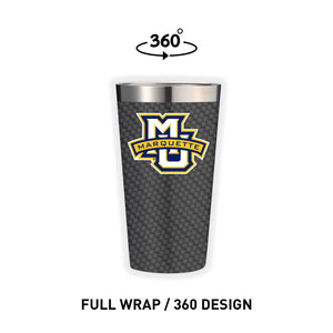 Marquette 16oz Carbon Fiber Pint