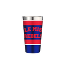 Ole Miss "College Vault" 16oz Stainless Pint