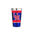 Ole Miss "College Vault" 16oz Stainless Pint