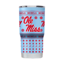 Ole Miss Christmas Sweater 20oz Tumbler