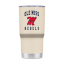 Ole Miss 20oz Cream ProGloss Tumbler