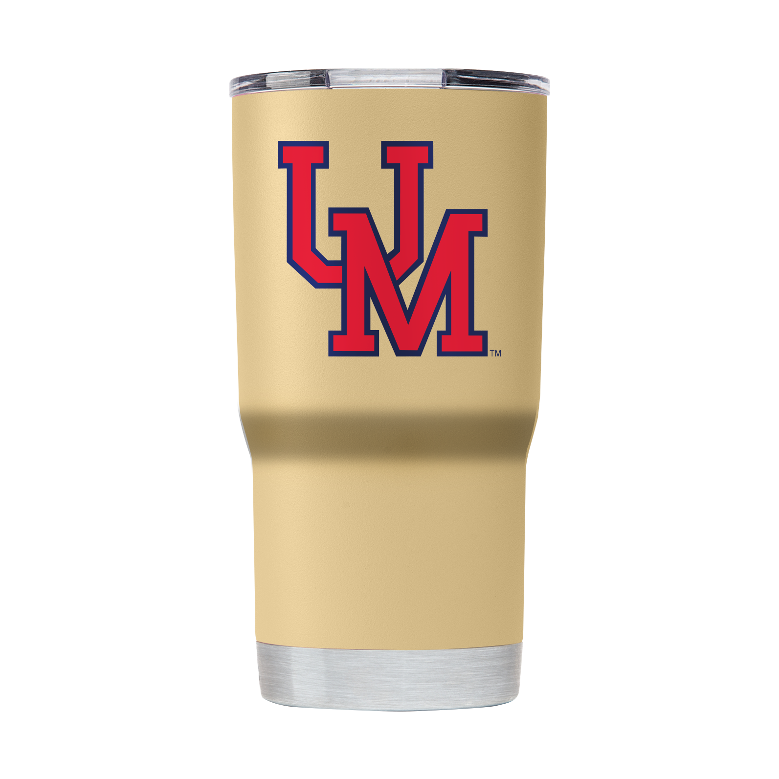 Ole Miss College Vault 20oz Gold Tumbler