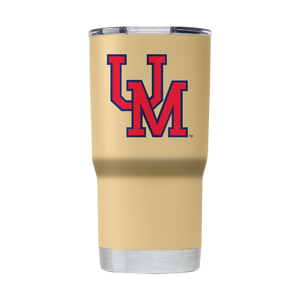 Ole Miss College Vault 20oz Gold Tumbler