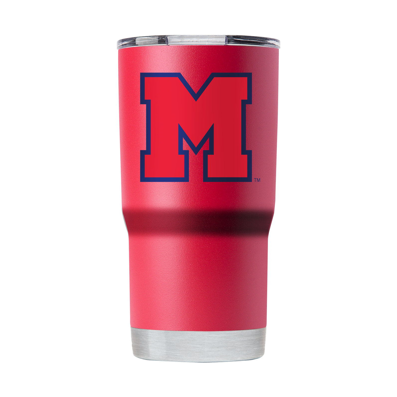 Ole Miss College Vault 20oz "M" Tumbler