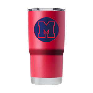 Ole Miss College Vault 20oz "Circle M" Tumbler