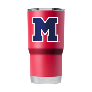 Ole Miss College Vault 20oz "M" Tumbler