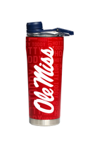 Ole Miss "Hotty Toddy" Stainless Steel Shaker Bottle