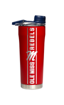 Ole Miss Laser Etched Stainless Steel Shaker Bottle