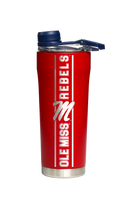 Ole Miss Laser Etched Stainless Steel Shaker Bottle