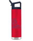 Ole Miss 22oz Red Bottle