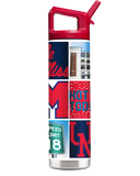 Ole Miss 22oz College Vault bottle by gametimesidekicks with white lid and logo, designed for fans and college sports supporters.