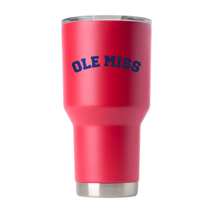 Ole Miss College Vault 30oz "M Stripe" Tumbler