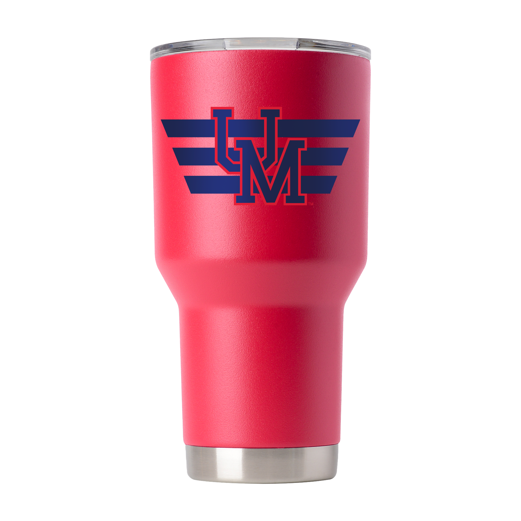 Ole Miss College Vault 30oz "M Stripe" Tumbler