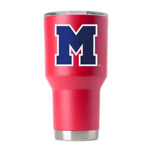 Ole Miss College Vault 30oz "M" Tumbler