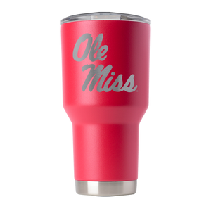 Ole Miss 30oz Laser Etched Tumbler