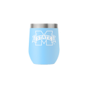 Mississippi State 12oz Stemless Light Blue Tumbler