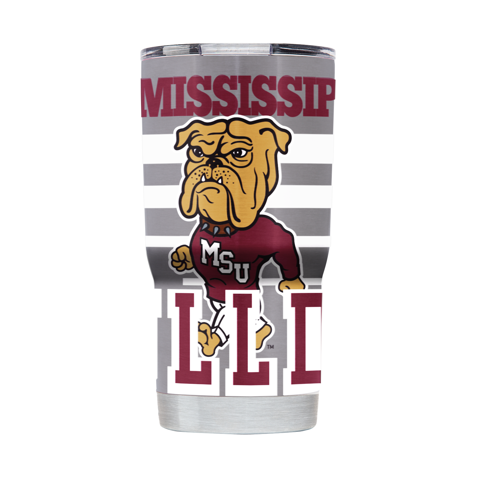 Mississippi State 20oz College Vault Tumbler