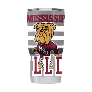 Mississippi State 20oz College Vault Tumbler