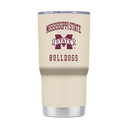 Mississippi State 20oz Cream ProGloss Tumbler