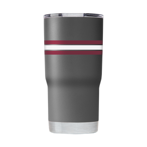 Mississippi State 20oz College Vault Grey Tumbler