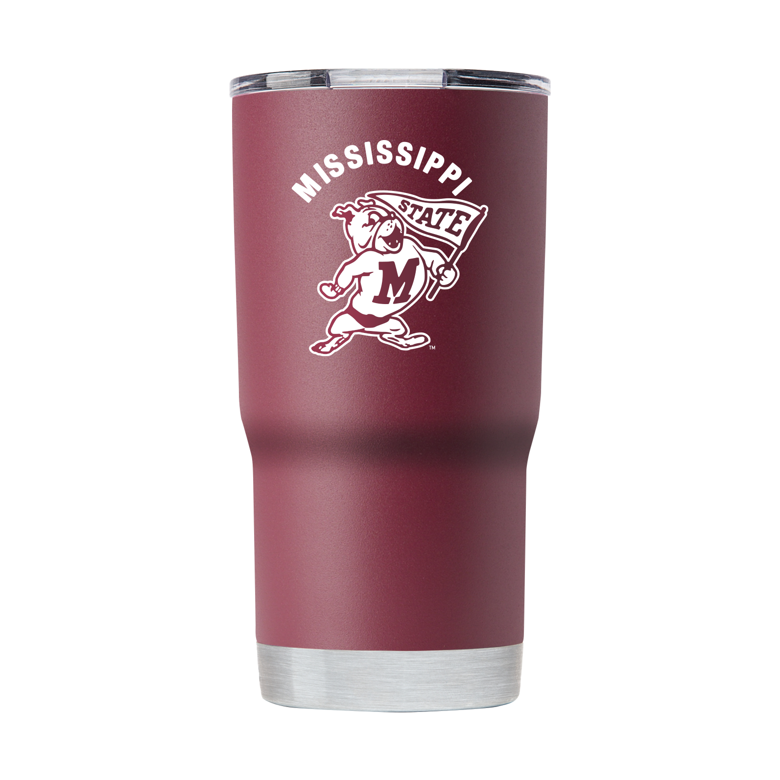 Mississippi State 20oz College Vault "Bulldog Pennant" Tumbler