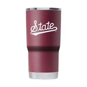 Mississippi State 20oz College Vault "Bulldog Baseball" Tumbler